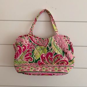 Vera Bradley | Green & Pink Purse